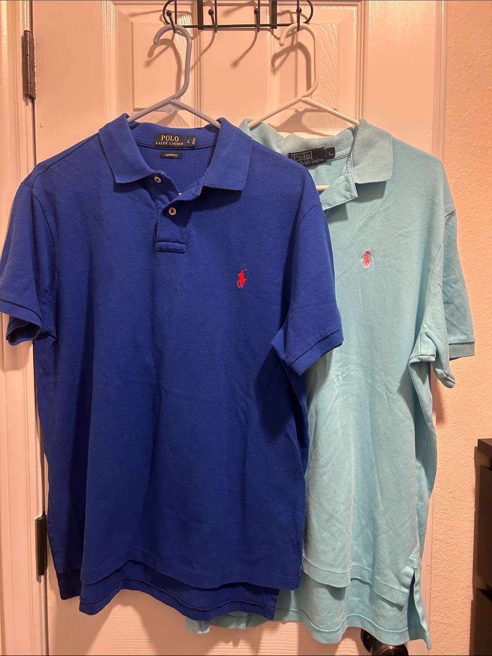 Polo by Ralph Lauren Two-Pack Polo Shirts in Royal Blue and Light Blue